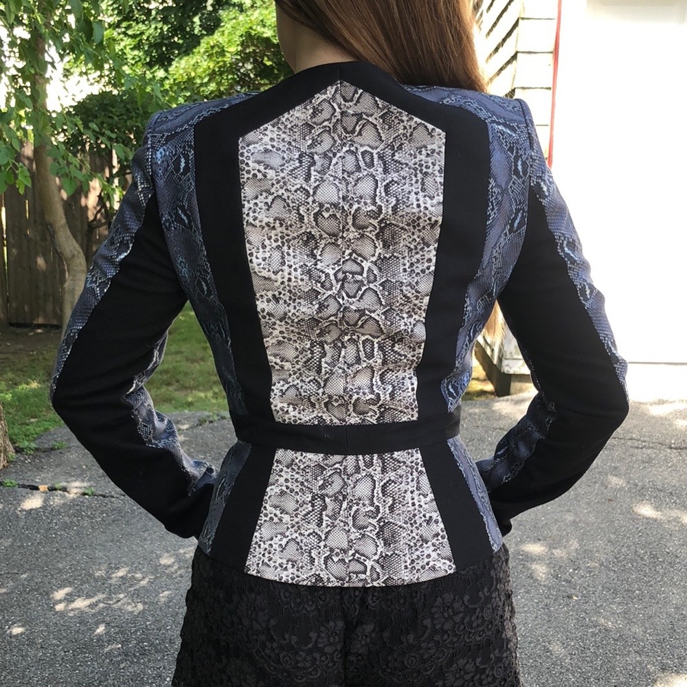 Bcbgmaxazria Printed Structured Jacket - image 3